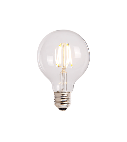 Filament LED lamp Globe Medium E27 4W