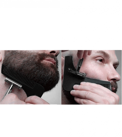 Baardkam - Beard shaper tool zwart