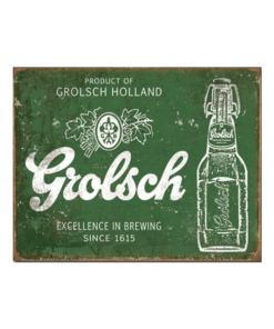Mancave bord - Grolsch since 1615