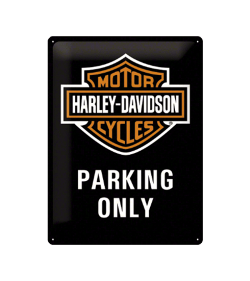 Mancave bord - Harley Davidson Parking Only