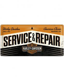Mancave bord - Harley Davidson Service and repair