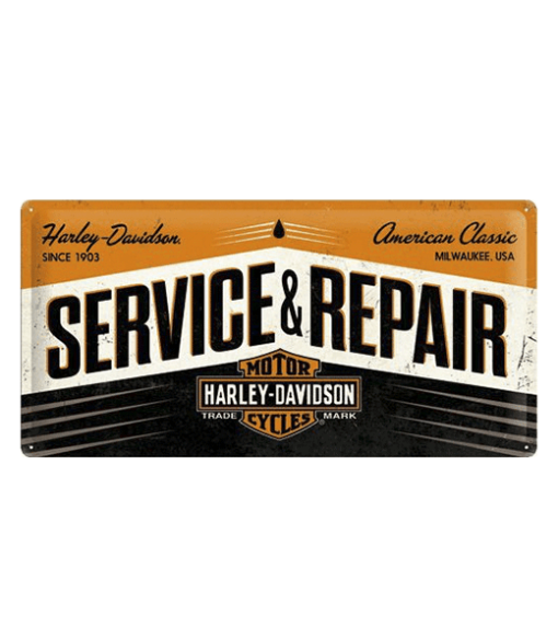 Mancave bord - Harley Davidson Service and repair