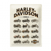 Mancave bord - Harley Davidson models