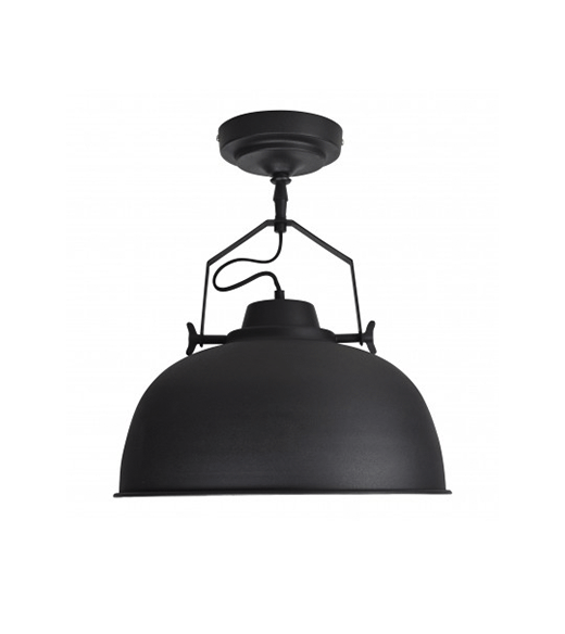 Urban Interiors Plafondlamp 'Urban' 40cm vintage zwart