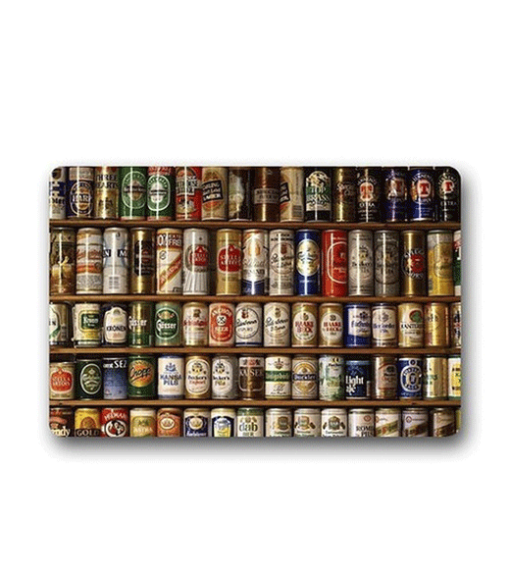 Verschillende soorten bieren deurmat