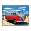 Volkswagen beach - metalen bord
