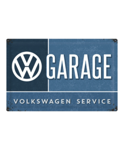 Volkswagen service - metalen bord