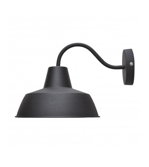 Wandlamp shade zwart