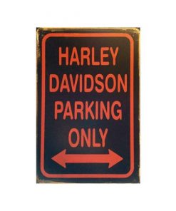 Harley Parking Only - metalen bord