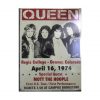 Queen 1974 - metalen bord