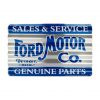Ford sales & service - metalen bord