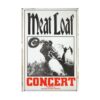 Meat Loaf concert - metalen bord