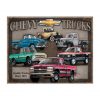 Chevy Trucks - metalen bord