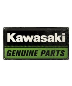Kawasaki Genuine parts - metalen bord