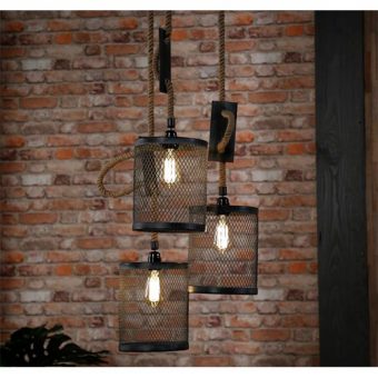 Hanglamp Cooper 3-lichts rond