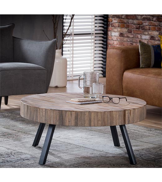Teakhouten salontafel Keon