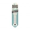 Dog walk weather thermometer