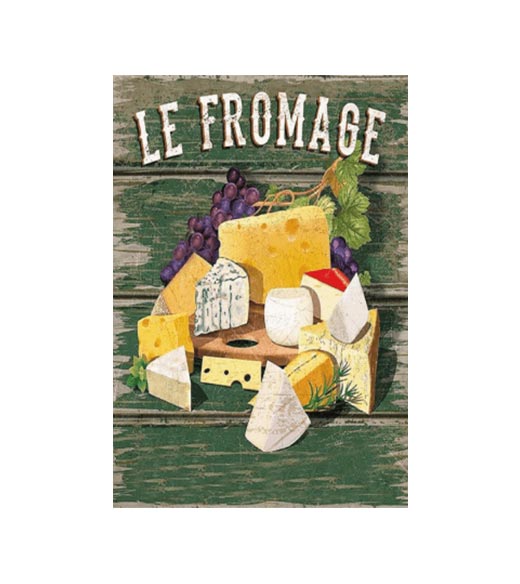 Le Fromage Metalen Bord