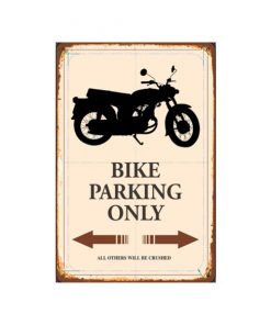 Motorbike parkeerbord