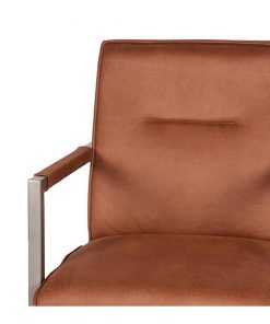 Nano fauteuil cognac