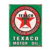 Texaco motor oil - metalen bord