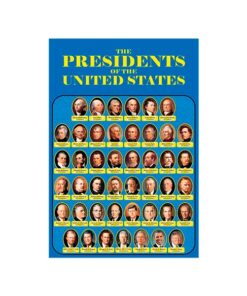The presidents of the United States - metalen bord
