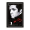 The sun never sets on a legend Elvis Presley - metalen bord