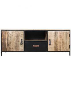 Ralph tv meubel industrieel metaal/ hout 160cm