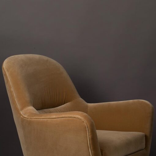 Dutchbone lounge fauteuil Robusto caramel FR