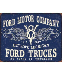 Ford 100 Years - metalen bord