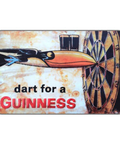 Dart for Guinness - metalen bord