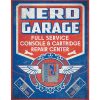 Nerd garage full service - metalen bord