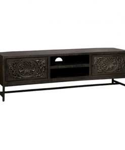 Casina TV meubel 2 drs zwart 160cm
