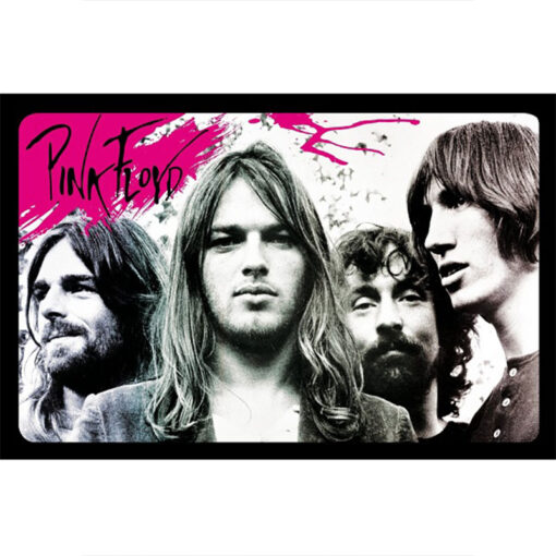 Pink Floyd Portrait - metalen bord