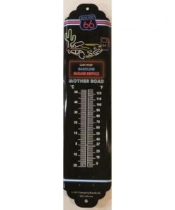 Route 66 Neon thermometer