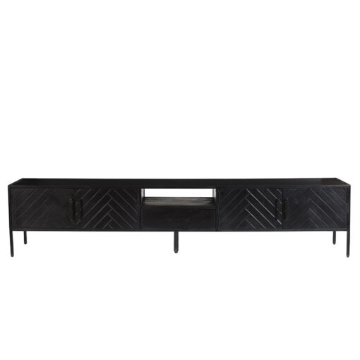 Ylva tv meubel visgraat zwart 240