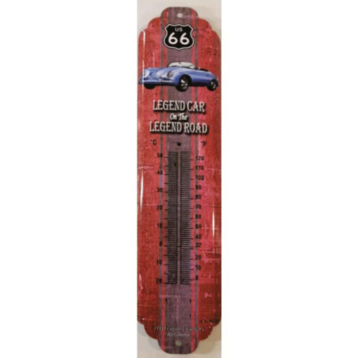 Route 66 Porsche thermometer