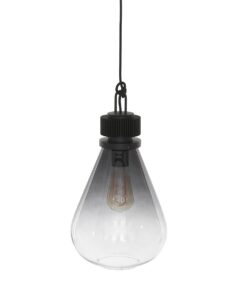 Demeter Hanglamp 1-lichts glas 23cm E27