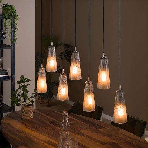 Coney 7-lichts hanglamp